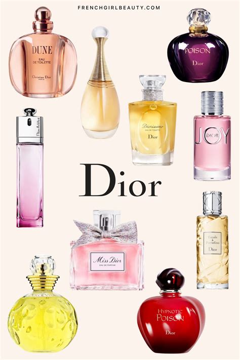 dior perfumes names|top 10 christian dior perfume.